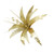 M M Clip Velvet Super Flower Gold