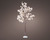 180cm White Flower 180 Micro LED Tree