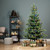 Geneva Fir Pre Lit 360 LED Warm White or Multicolour 1.8m Christmas Tree