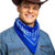 Cowboy Bandana Blue
