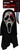 Ghost Face Bloody Bling Mask and Knife Set