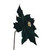 Dark Green Poinsettia Stem 50x30cm