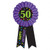 Award Ribbon 50th Birthday