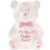 First Teddy Money Bank Pink