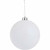 Glitter Baubles 3x150mm White