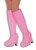 60s GoGo Boot Top Covers Pink