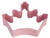 Cookie Cutter Crown Pink