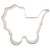 Cookie Cutter Metal Baby Pram