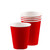 Paper Cups Pk8 266ml Red