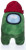 Envy Green Among Us Plush Toy 30cm