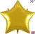 H600 36in Foil Balloon Gold Star