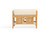 Vale Light Oak Footstool