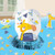 Blue On Your Christening Day Table Centrepiece Decorating Kit Giraffe