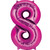 Air Fill Balloon Hot Pink 8