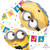 H100 18in Foil Balloon Minions 2 Otto