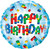 H100 18in Foil Balloon Happy Birthday
