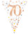 Rose Gold Sparkling Fizz Bunting 11 Flags Age 70
