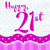 Perfectly Pink Age 21 2Ply Napkins