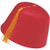 Fez Hat Red Adult 