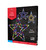 LED CRYSTAL STAR 2 TONES 51cm FLASH  WHITE AND BLUE