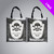 Skull Trick Treat Bags Pk2