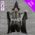 Hanging Cackling Creepy Witch 6ft
