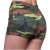 Army Camoflauge Hot Pants Adult XSS Size 6 to 10