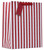 Christmas Stripe Gift Bag Large