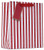 Christmas Stripe Gift Bag Medium