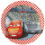 Lightning McQueen Cars Paper Plates 20cm Pk8