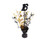 Table Centrepiece Black and Gold Age 16