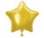 H100 20in Foil Balloon Classic Gold Star