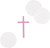 Pink Cross Communion Tissue and Paper Confetti 5oz