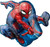 H300 Supershape Foil Balloon Spiderman 28in
