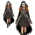 Girls Skele Stone Ghost Face L Age 12 to 14