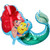 H300 Supershape Foil Balloon Disney Princess Ariel 26in