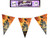 Halloween Haunted House Flag Bunting 10 Flags 19x27.5cm x2m