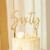 Gold Acrylic Cake Topper Age 60