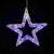 LED Star with 500 Multicoloured Lights 42x42cm