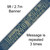 Navy Gold Metallic Glitter Banner Age 30 9ft