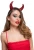 Devil Horns Rhinestone Red