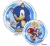 H100 18in Foil Balloon Sonic Hedgehog
