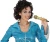 Microphone Gold 20cm