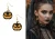 Halloween Earrings Pumpkins