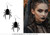 Halloween Earrings Spiders