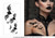 Bat Body Tattoo 15x8cm
