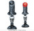 Skull Candle Stick with Light 26cm