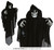 Hanging Skeleton with Black Robe 58cm