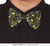 Happy New Year Black and Gold Bow Tie 12cm