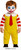 Burger Clown 88cm Age 18 to 24 Months